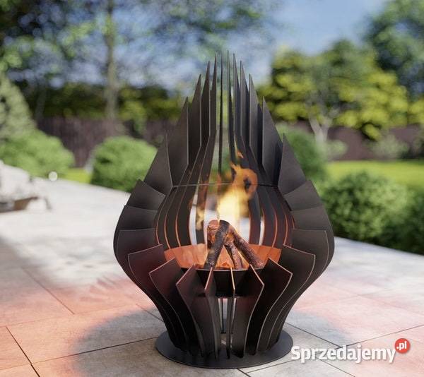 Dekoracje ze stali czarny Pozostałe Platerówka