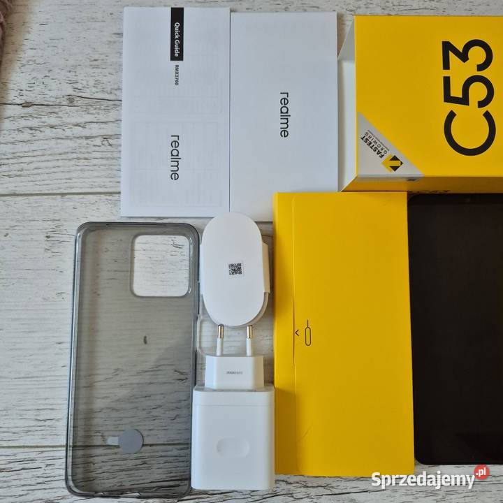 Smartfon Realme C53 6128 GB 67 90Hz złoty pomorskie Pruszcz Gdański sprzedam