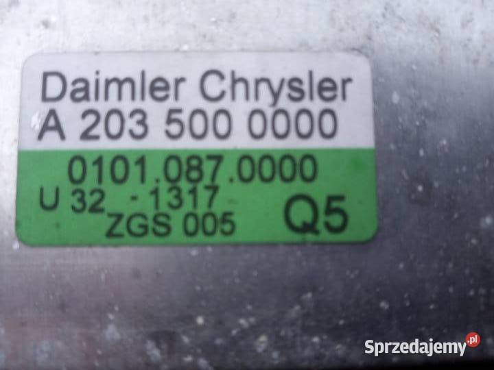Intercooler MB C Klase CLK A 203 500 0000 22cdi Części samochodowe Złoczew