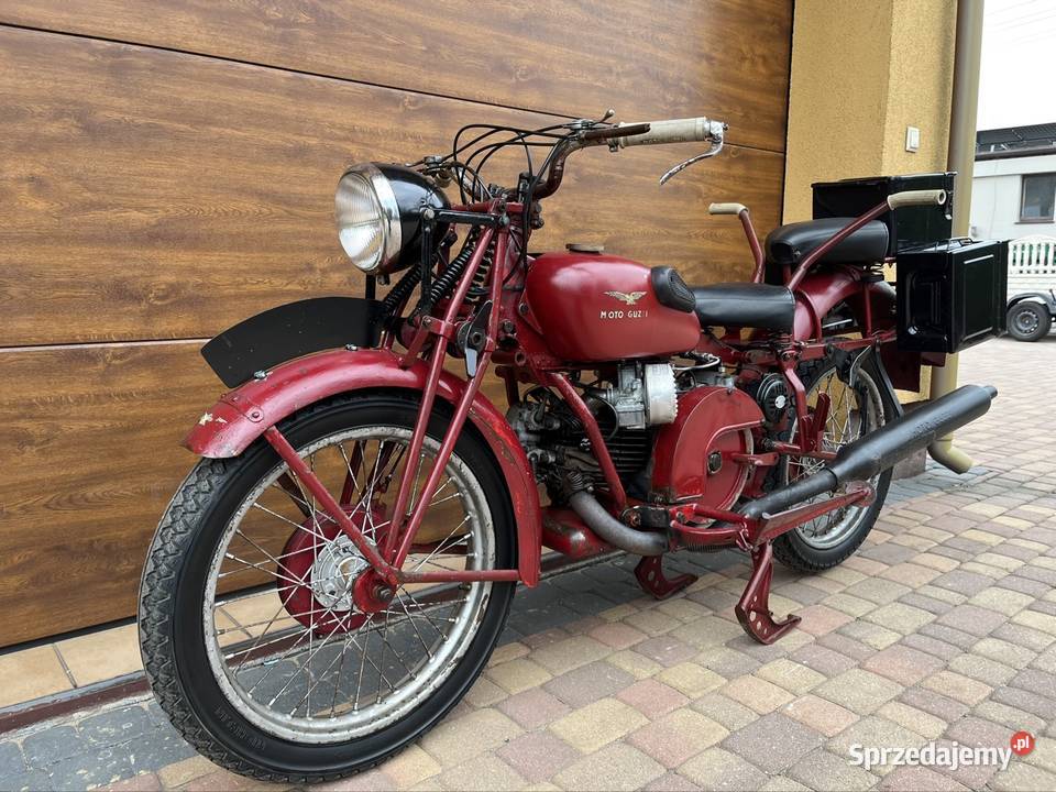 Oryginalne Moto Guzzi Super Alce 500 1946 Żychlin