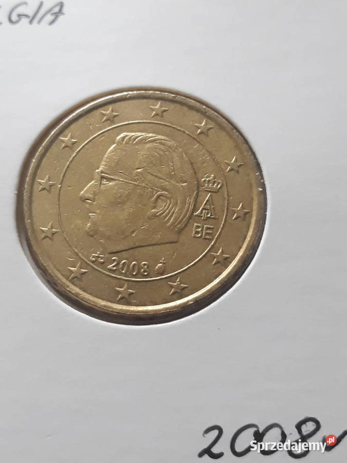 50 Eurocentów Belgia 1999 r 2008 r 2 Typy sprzedam
