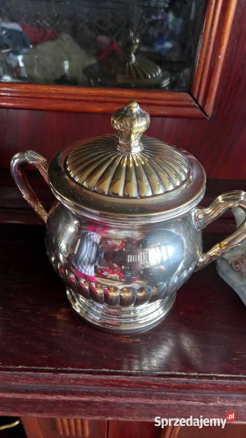 Komplet srebrzony Warszawa