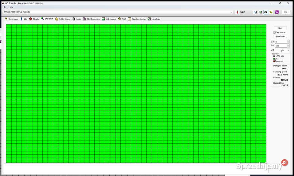 Dysk twardy 25 500 GB Seagate Laptop Thin HDD Biała Podlaska