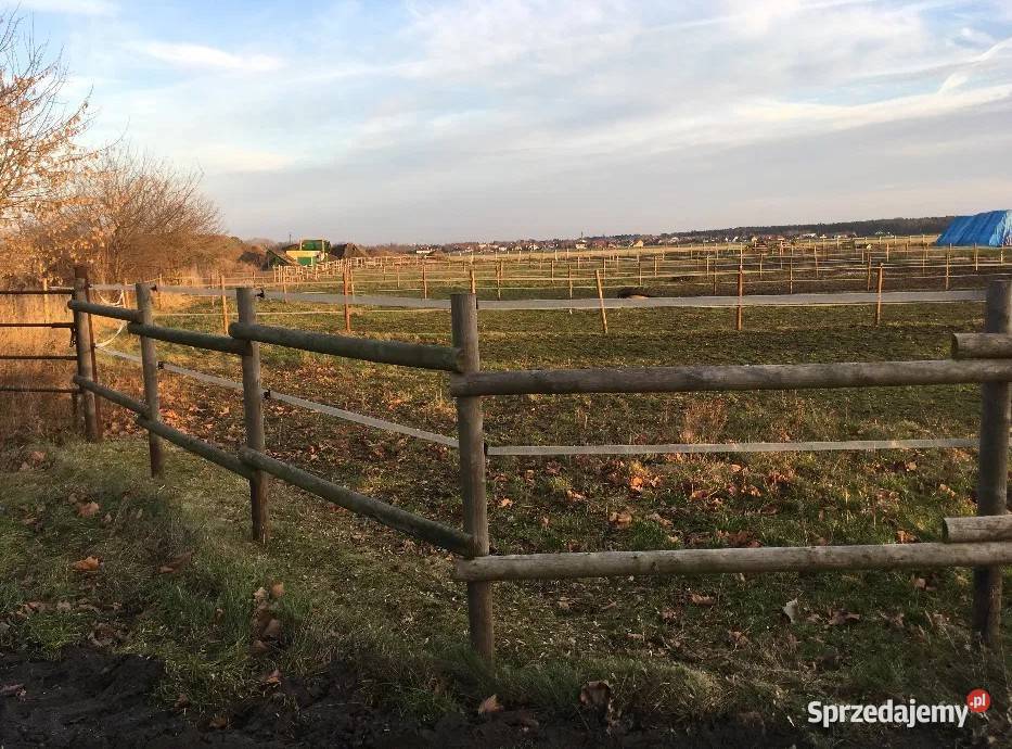 ogrodzenia tymczasowe budowy działki uprawy pola