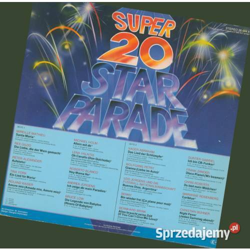 Super 20 Star Parade składanka Ariola RTL