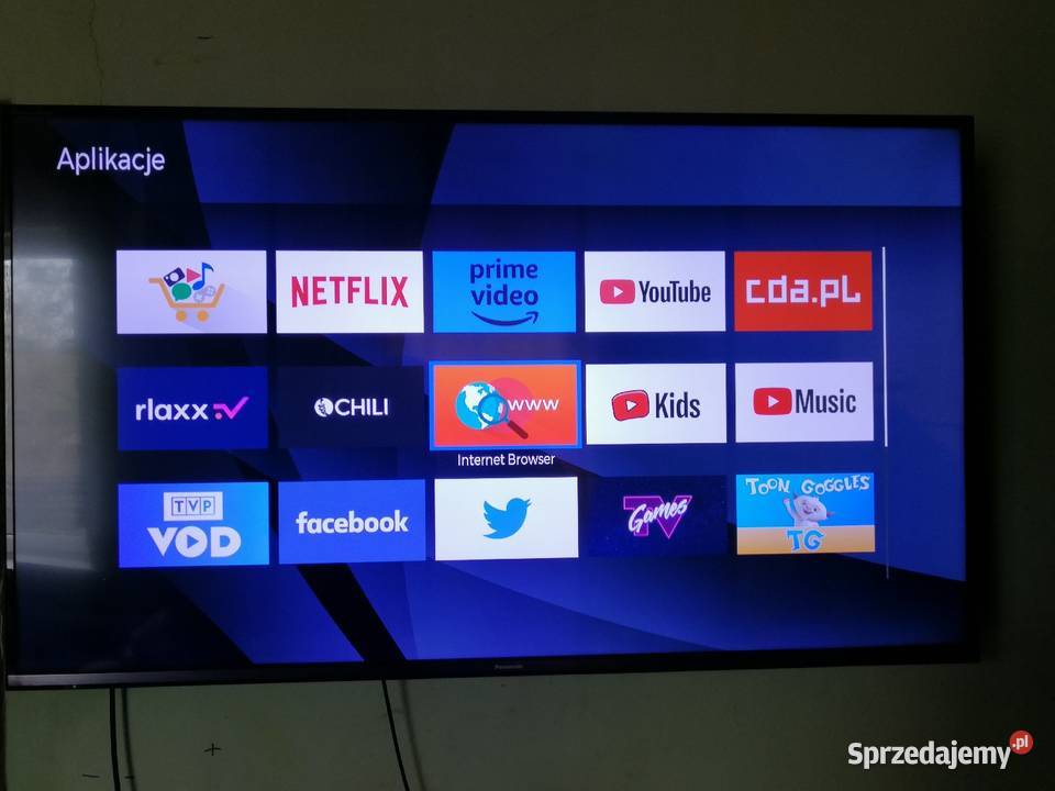 Panasonic TX55GX550E 4k smart tv 2019r stan LED Grudziądz