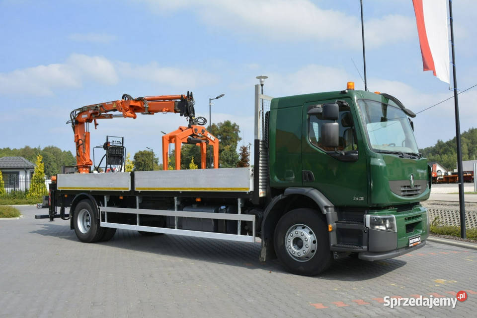 Renault Premium 180240DXI długość Skrzyni6820 tachograf świętokrzyskie Widełki