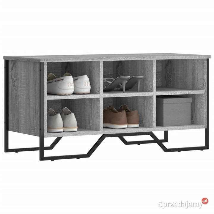 Szafka na buty szary dąb sonoma 90x38x455 Warszawa