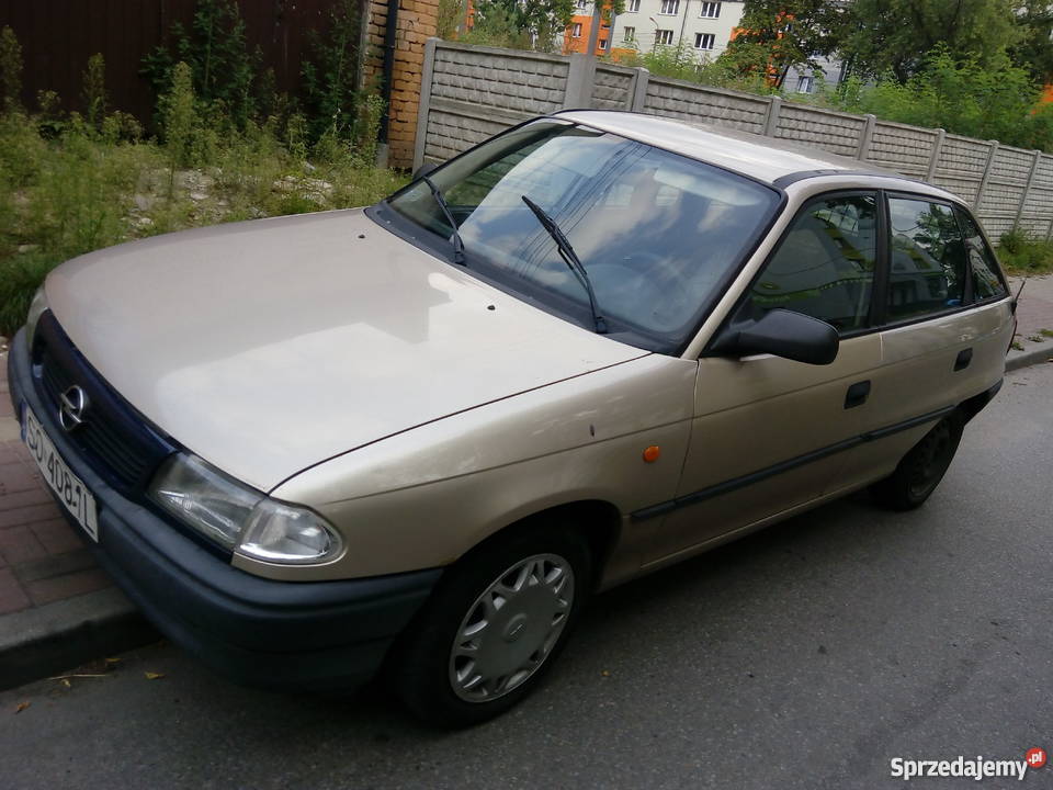 opel astra f 14 lpg 2002r śląskie Sosnowiec sprzedam
