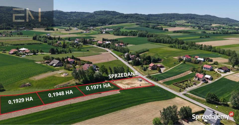 Ogłoszenie działka Markuszowa 1971 metrów 1971m2 Sprzedaż sprzedam