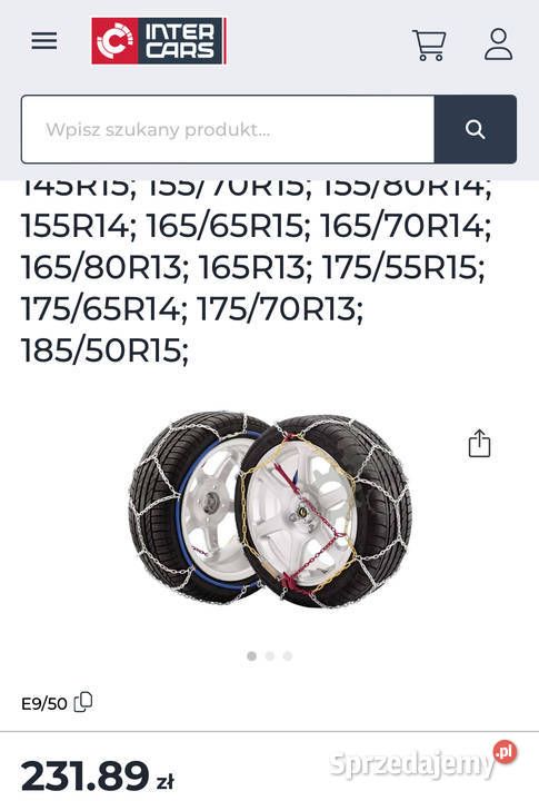 Łańcuchy antypoślizgowe Śniegowe Nowe Snowvit Nowy Sącz