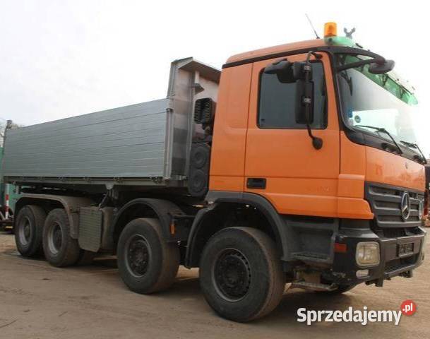 Wywrotka 8x4 3 stronna Mercedes Warszawa