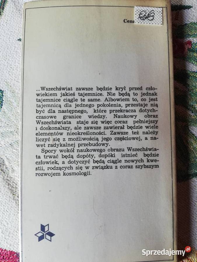 Spory wokół naukowego obrazu Wszechświata St Kraków sprzedam