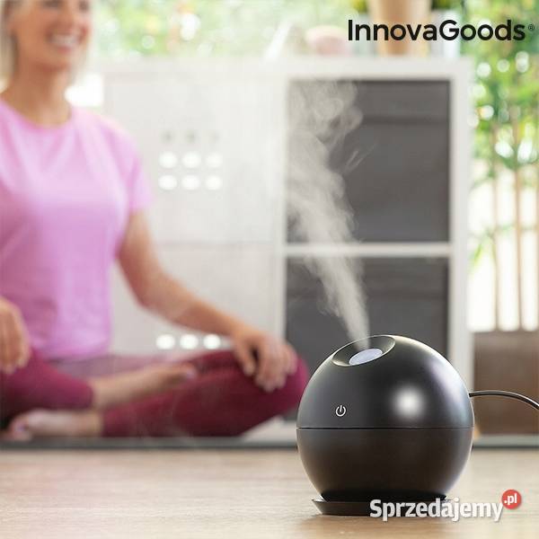Mini Nawilżacz Aroma Dyfuzor Czarny Innovagoods