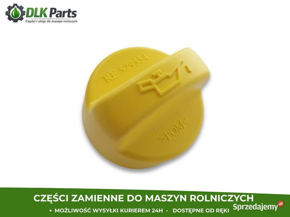 RE529554 KOREK OLEJU JOHN DEERE ORYGINAŁ Układ paliwowy Wichrów