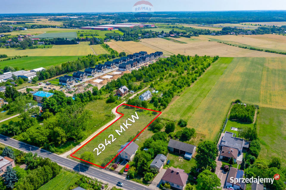 Widzew 2942 m z pozwoleniem na budowę Łódź sprzedam