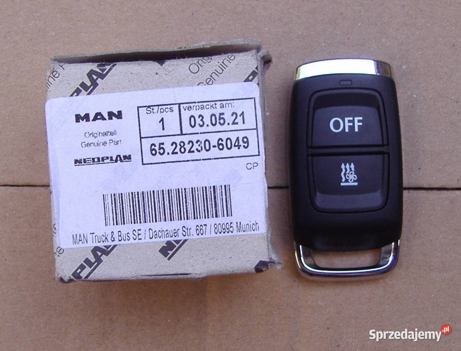 MAN TGE PILOT WEBASTO 65282306049 śląskie sprzedam