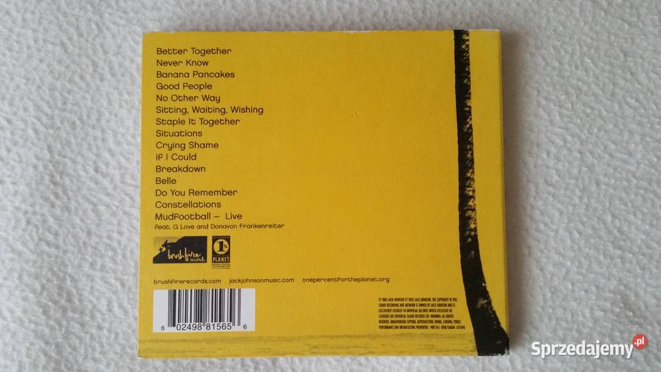 Jack Johnson On and On In Between Dreams 2CD Puławy sprzedam
