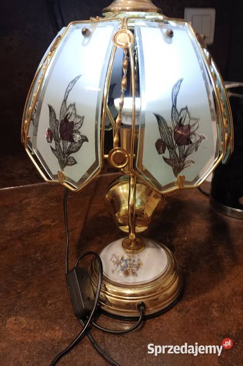 Lampa ze szkła z zegarkiem warmińsko-mazurskie Olsztyn