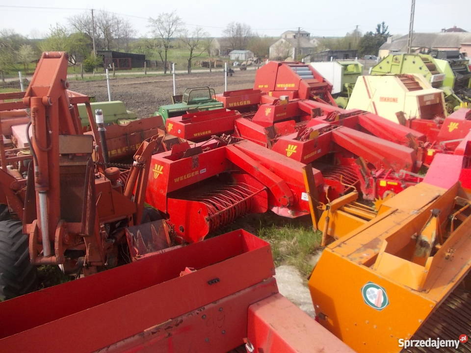 Prasy kostkujące Claas Markant 40 Markant 41 Rejowiec Fabryczny