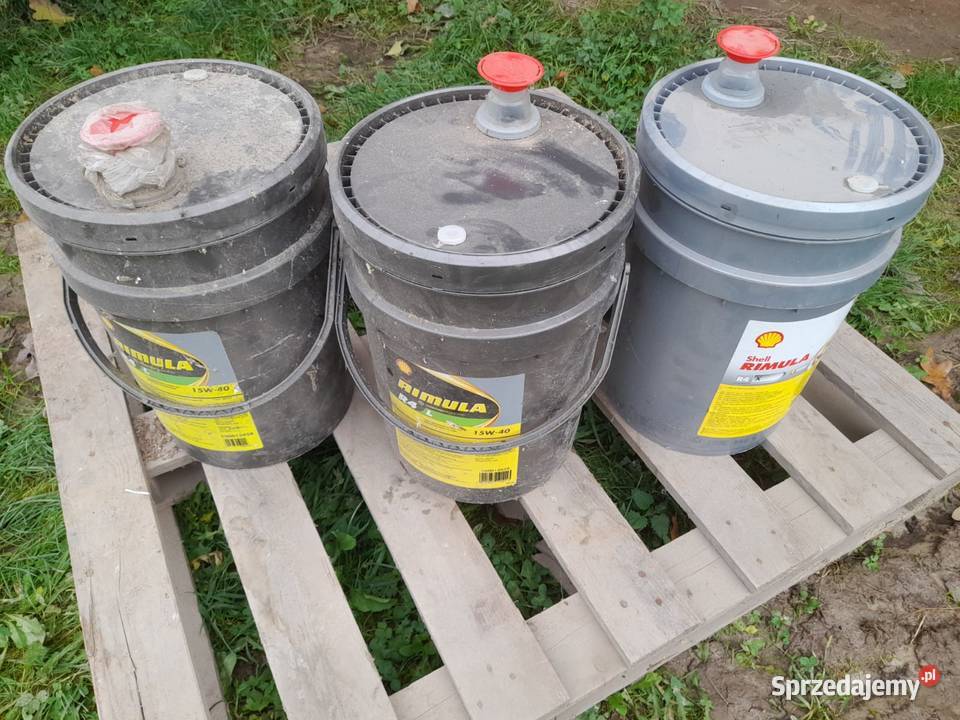 Kanister wiadro oleju shell John deere 20 l lubelskie Bychawa