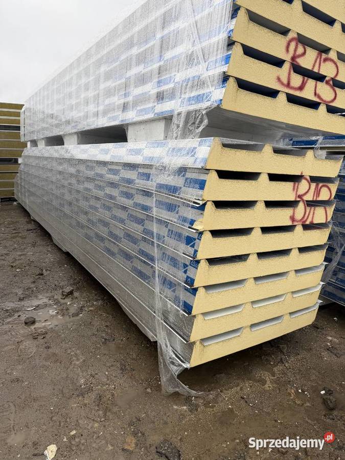 Płyta warstwowa piana PIR i WEŁNA Bryzgów