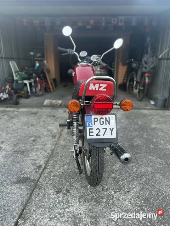 MZ ETZ 125 zarejestrowana orginalna wielkopolskie Kiszkowo