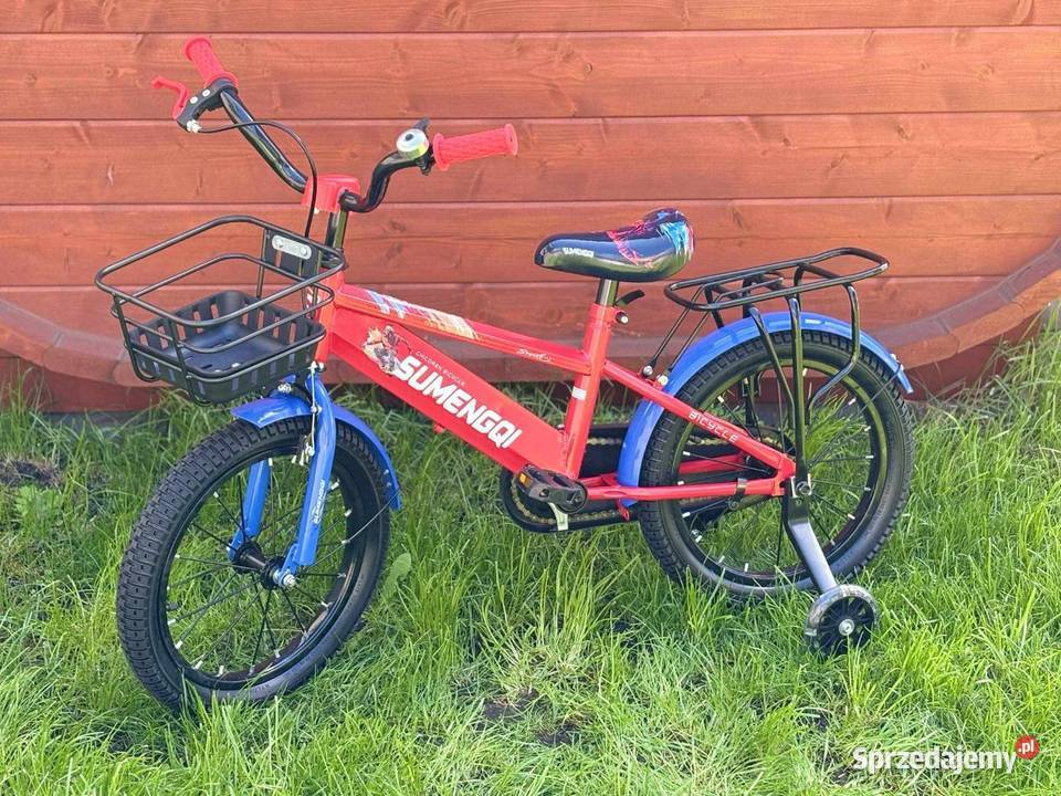 Rowerek 16 czerwony 16" Zgorzelec
