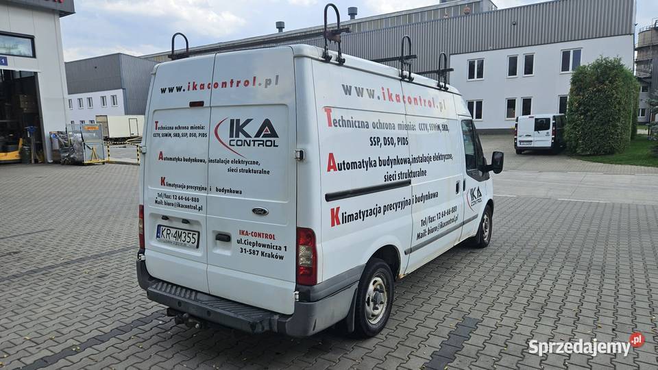 Ford Transit L2H2 3os hak 16200 netto FV23 187314km Kraków