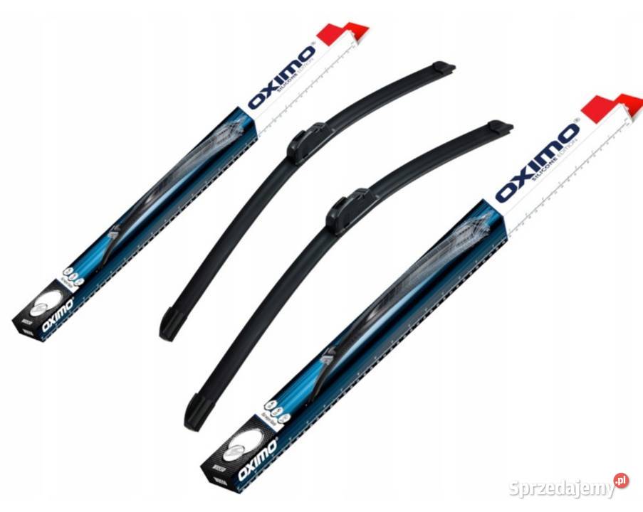 Nowe wycieraczki płaskie na szybę Oximo zestaw Warszawa