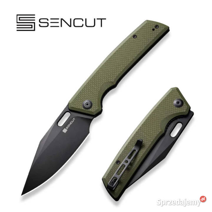 Nóż składany Sencut GlideStrike Green G10 Black Warszawa