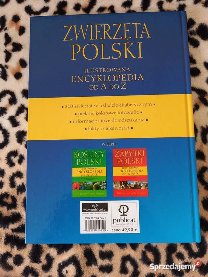 Zwierzęta Polski A do Z Książki naukowe i popularnonaukowe Kraków