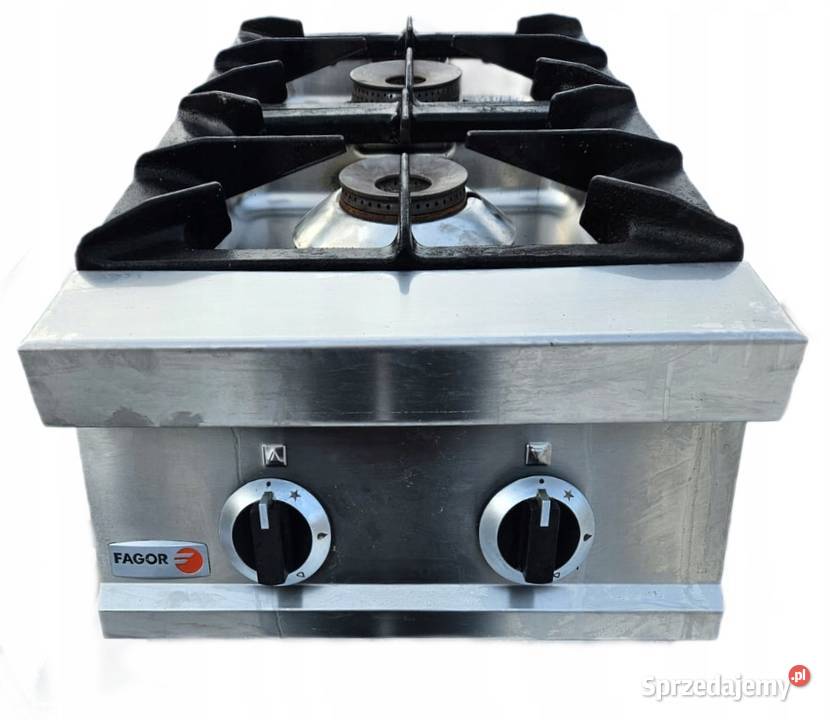 Kuchnia gazowa 2palnikowa 1325 kW 400x930x290 mm Góra