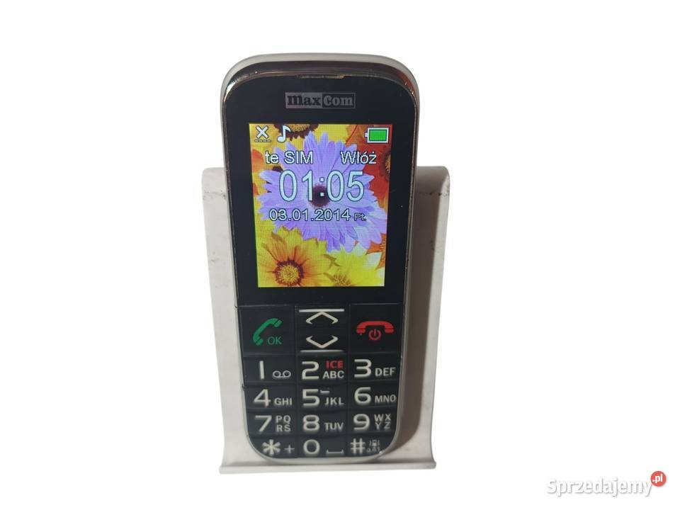 Telefon MAXCOM MM720 Katowice