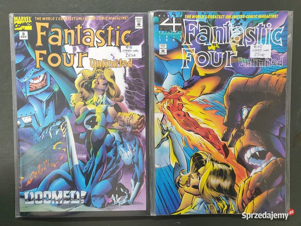 Fantastic Four Unlimited 7 komiksów Marvel USA Komiksy Gdynia