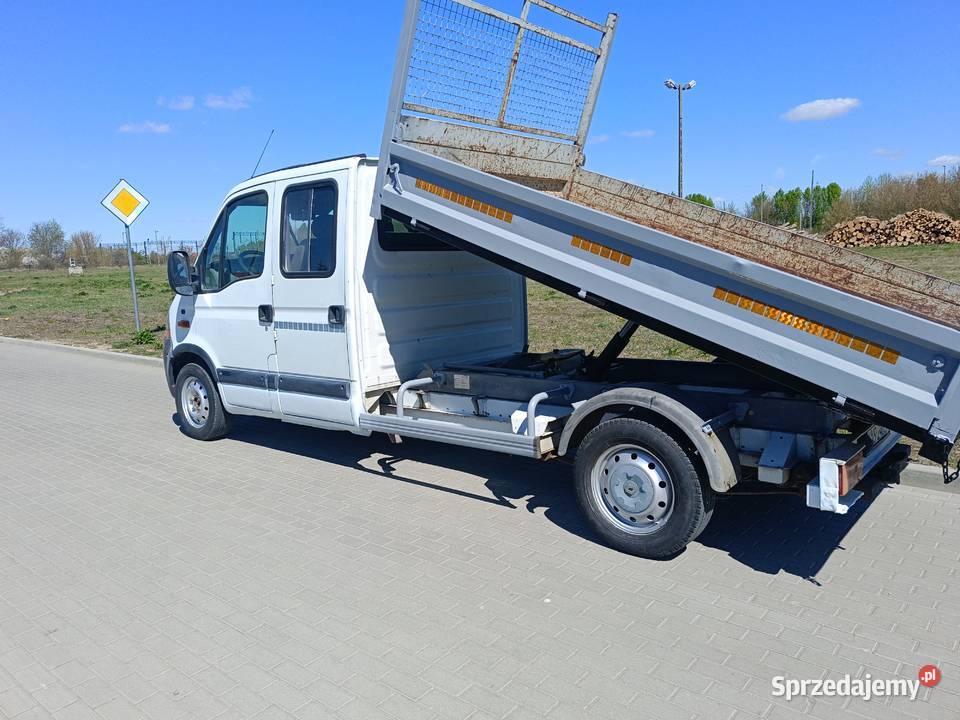 Renault Master 2 2 Wywrotka 7 osobowy Brygadówka Grajewo