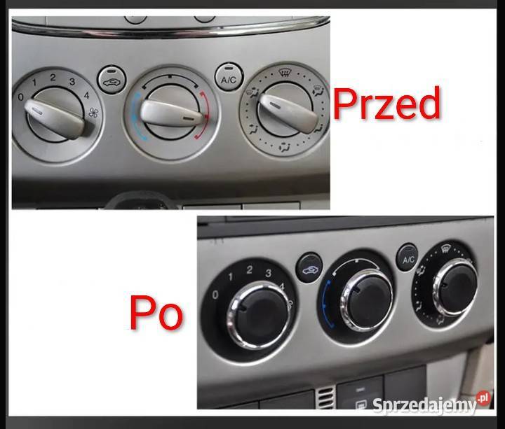 Pokrętła nawiewu Ford Focus Mk1 Mk2 Mk3 C S Lublin