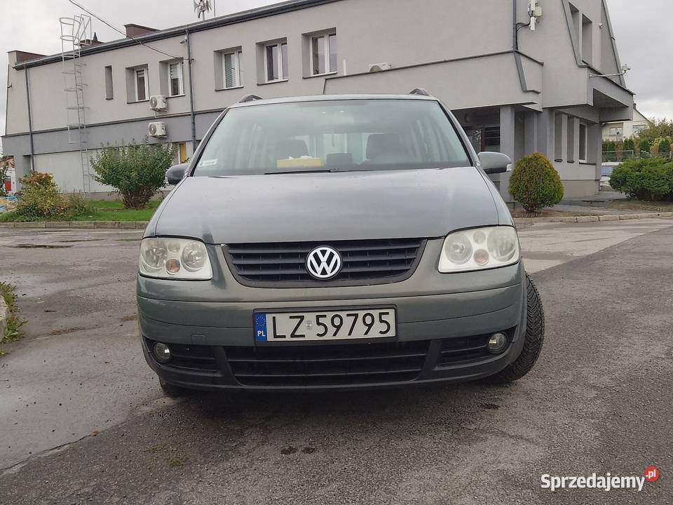 Wolkswagen Turan 19 TDI Rok produkcji 2004 Touran Zamość