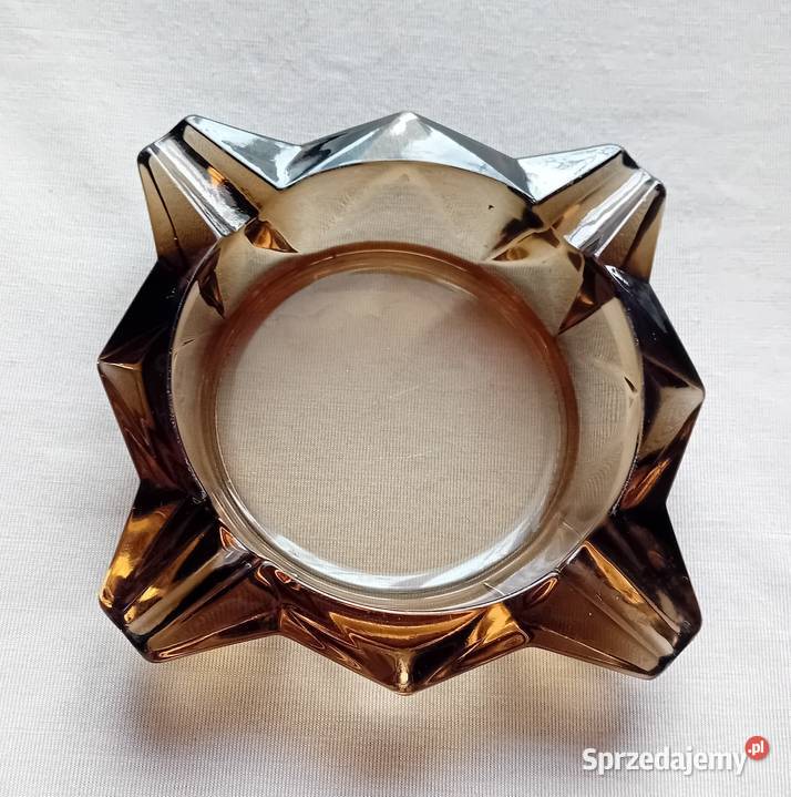 Popielniczka art deco Luminarc Francja Projekt Koźminek