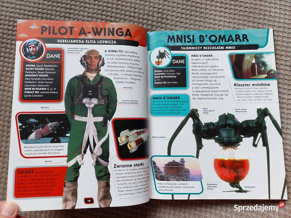 STAR WARS Encyklopedia postaci uzupełniona i Książki dla dzieci