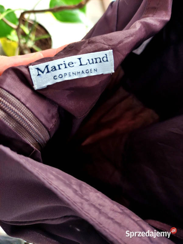 Brązowa sukienka Marie Lund Copenhagen r M