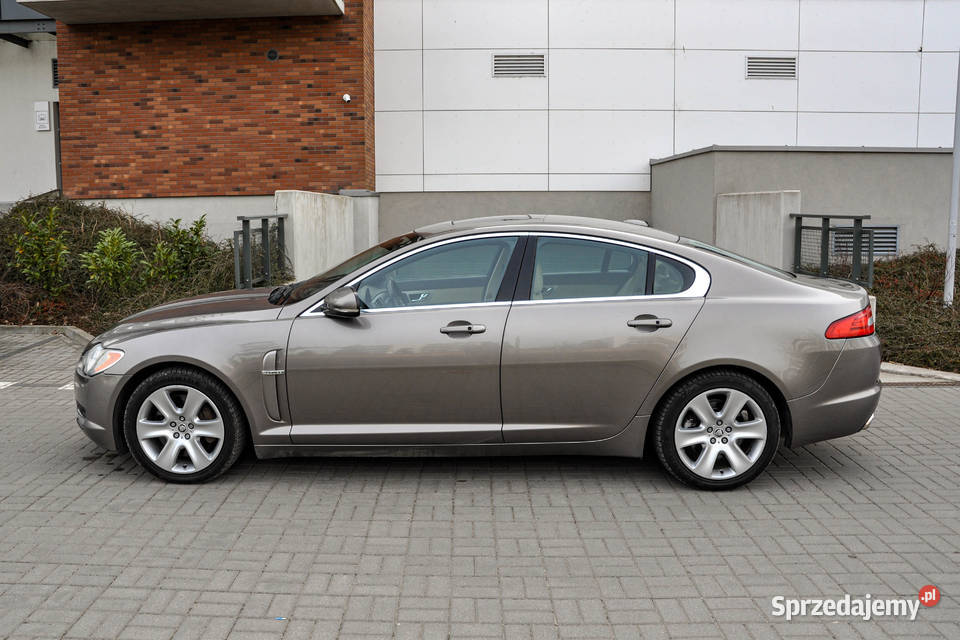 Jaguar XF 30d 275 2010 r Automat Skóry Wrocław