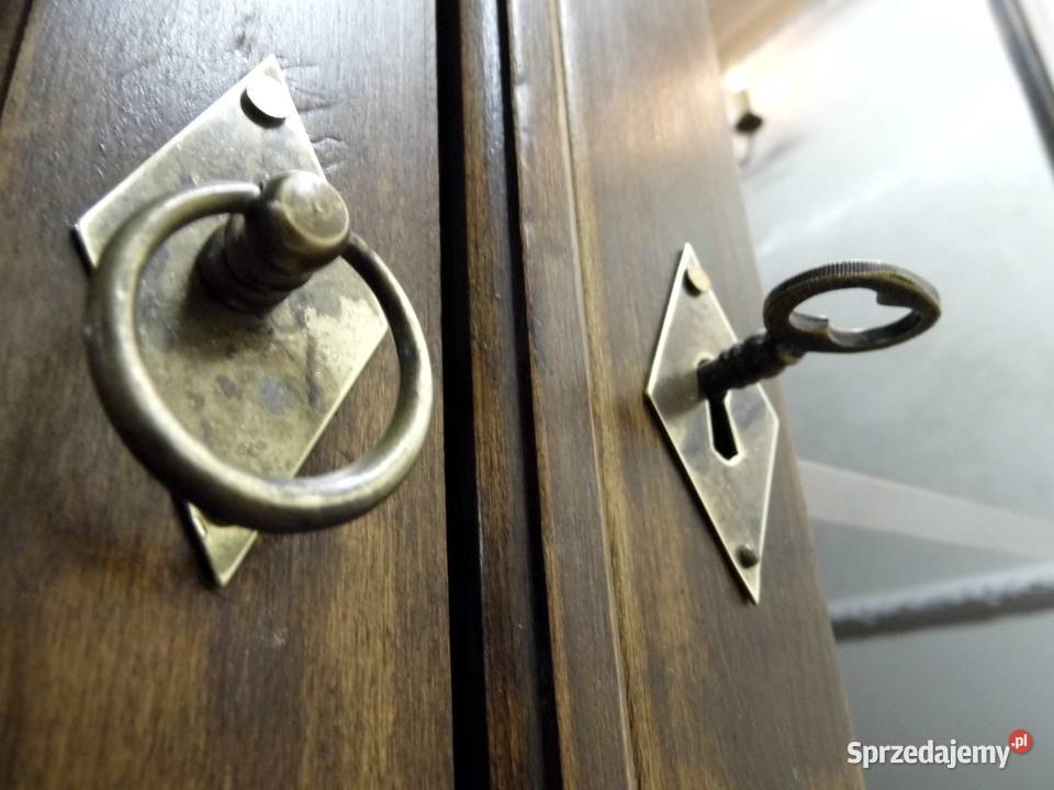 Klasyczna Witryna z Litego DrewnaUnikatowe Zielona Góra sprzedam