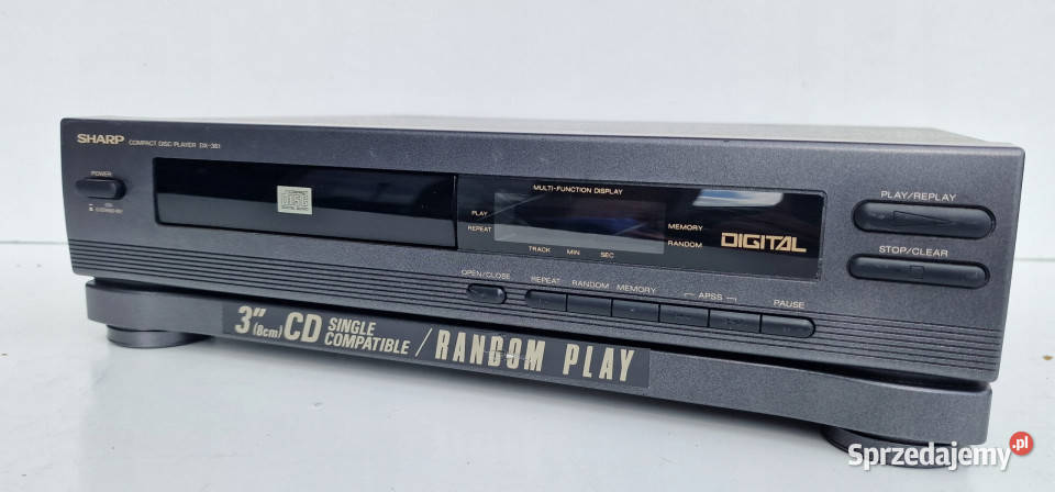 Sharp odtwarzacz kompaktowy CD DX 361 DX361 Odtwarzacze CD i MD Międzychód