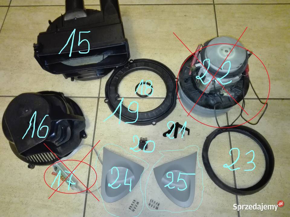 Zelmer Wodnik Duo typ8190A11S odkurzacz części Bielsko-Biała