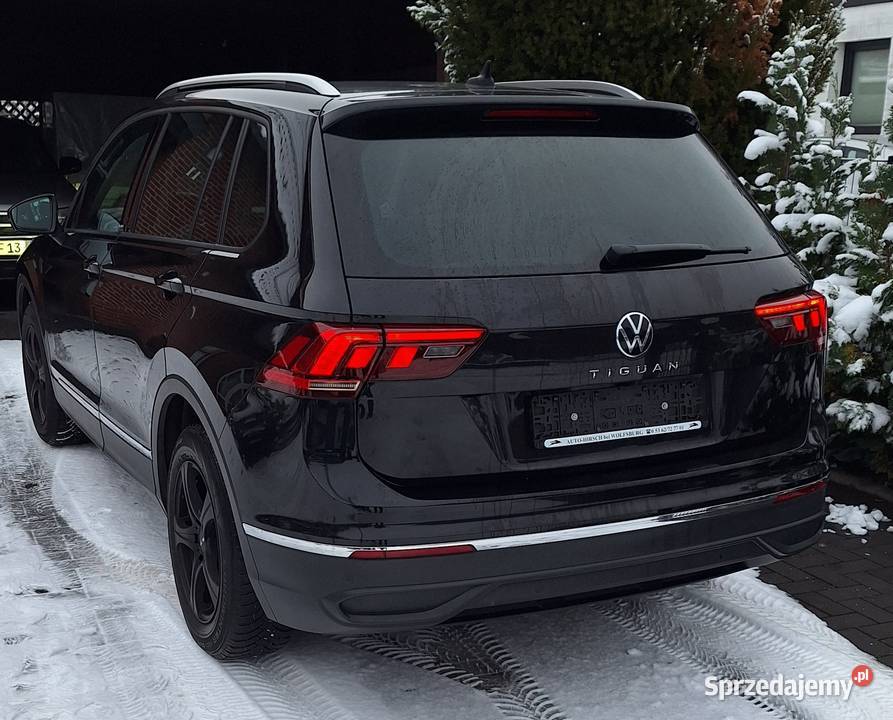 VW Tiguan 15 DSG Active 2021 Kamera LED lakier metallic dolnośląskie sprzedam