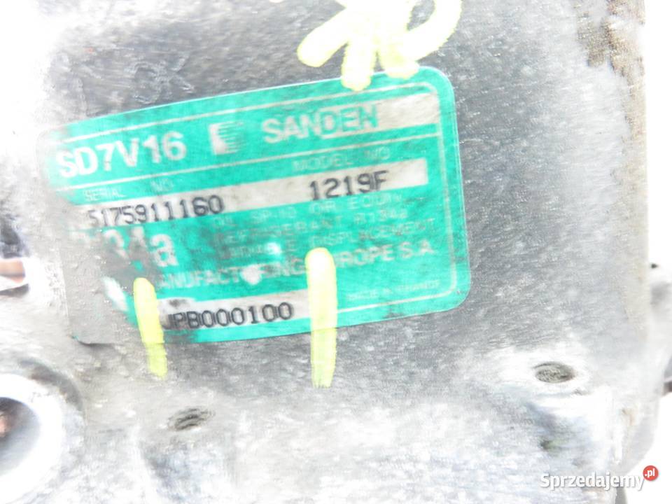 KOMPRESOR KLIMATYZACJI MG MG ZR 18 PB000100 sprzedam