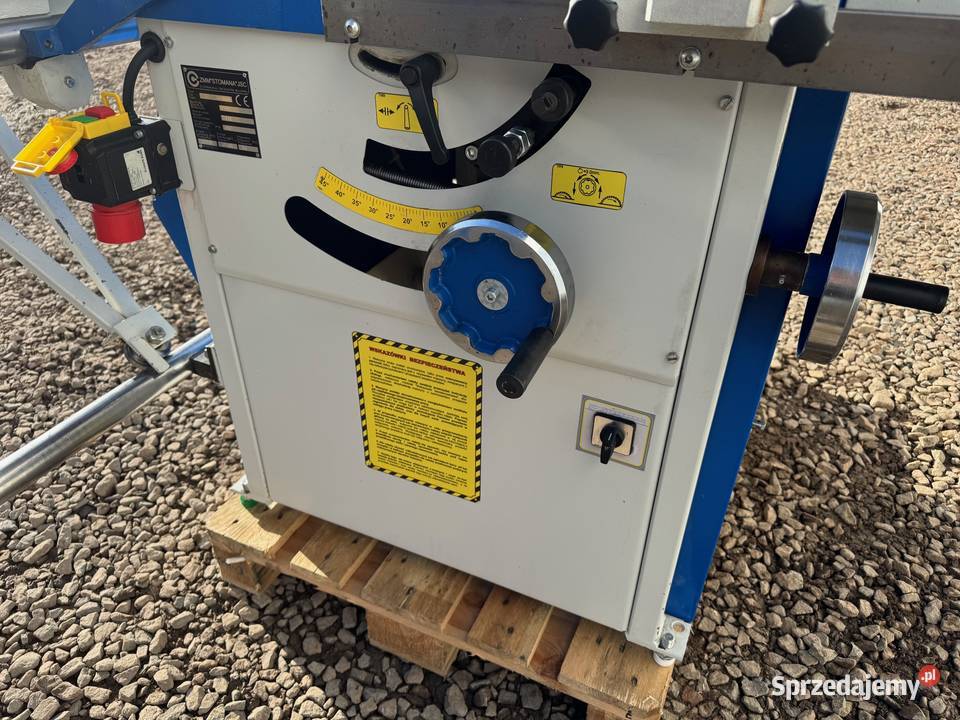 Piła formatowa pilarka z podcinakiem STOMANA KK Produkcja Kalwaria Zebrzydowska