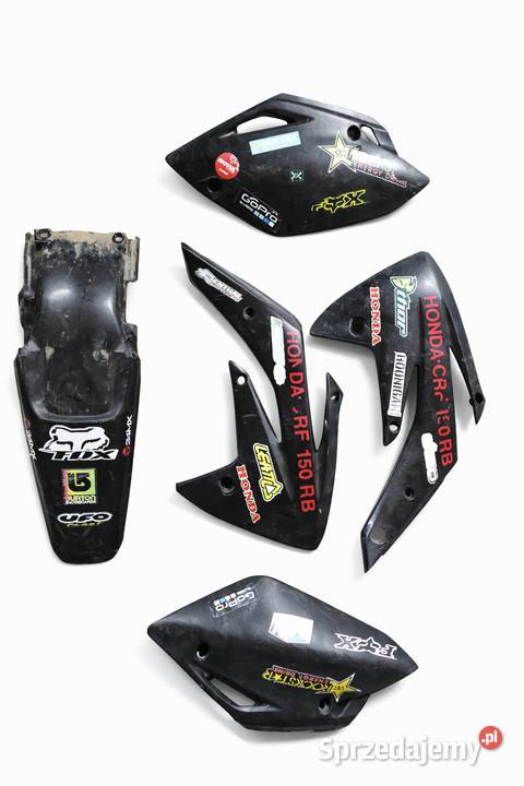 Honda CRF 150 Plastiki Owiewki Błotnik Boczki Paary