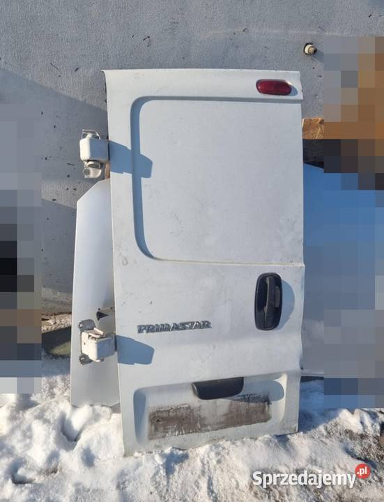 drzwi boczne przesuwne tylne Renault Trafic Opel Bodzentyn
